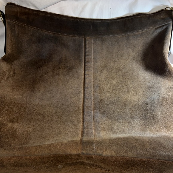 Vintage Coach  Legacy XL Suede Duffle #9322 - Picture 9 of 9